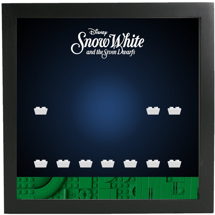 Lego Minifigures Display Frame Lego Snow White and the Seven Dwar...