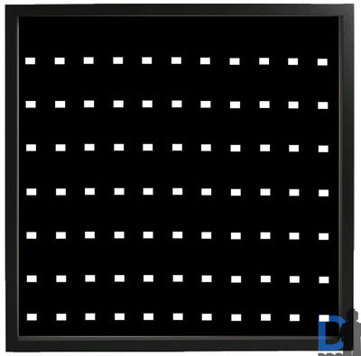 77 Lego Minifigures black Edition black frame display - Lego Minifigures Frame Display - 1