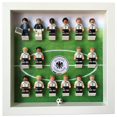 DFB German Football Team Lego Minifigures frame ⚽ - Lego Minifigures Display