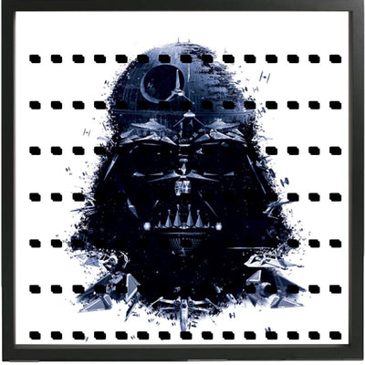 Darth Vader Art Large Frame for Lego® Star Wars Minifigures