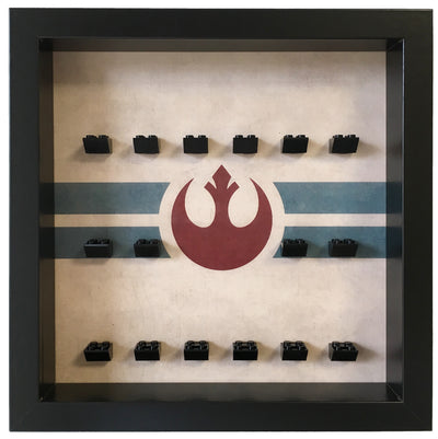 Rebel Alliance Frame for Lego® Star Wars Minifigures