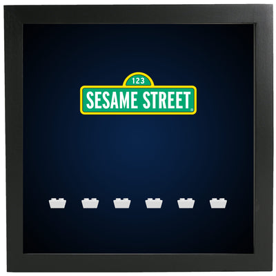 Frame for LEGO® Ideas 123 Sesame Street Minifigures