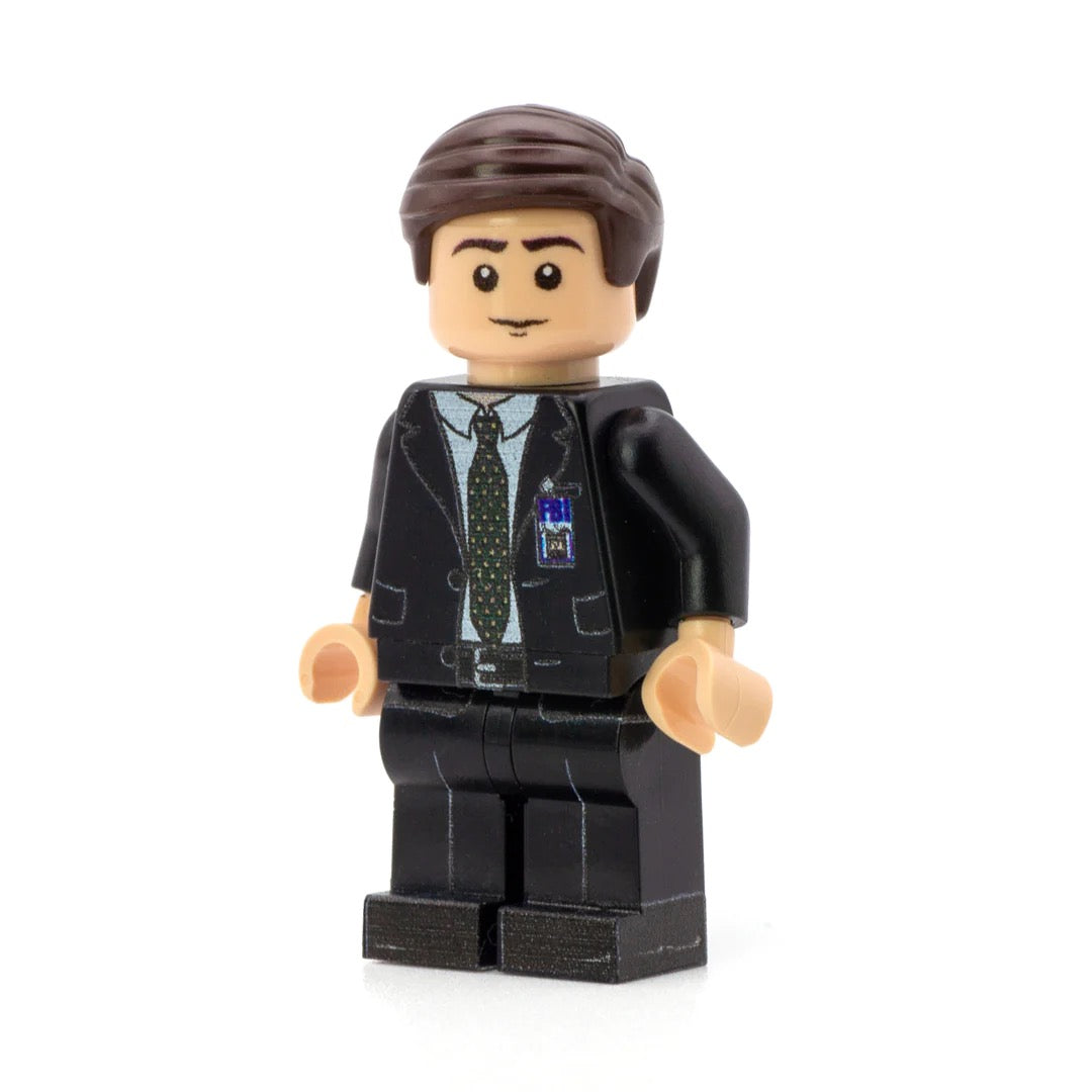 The X Files Mulder Scully Lego Minifigures Display Frames for