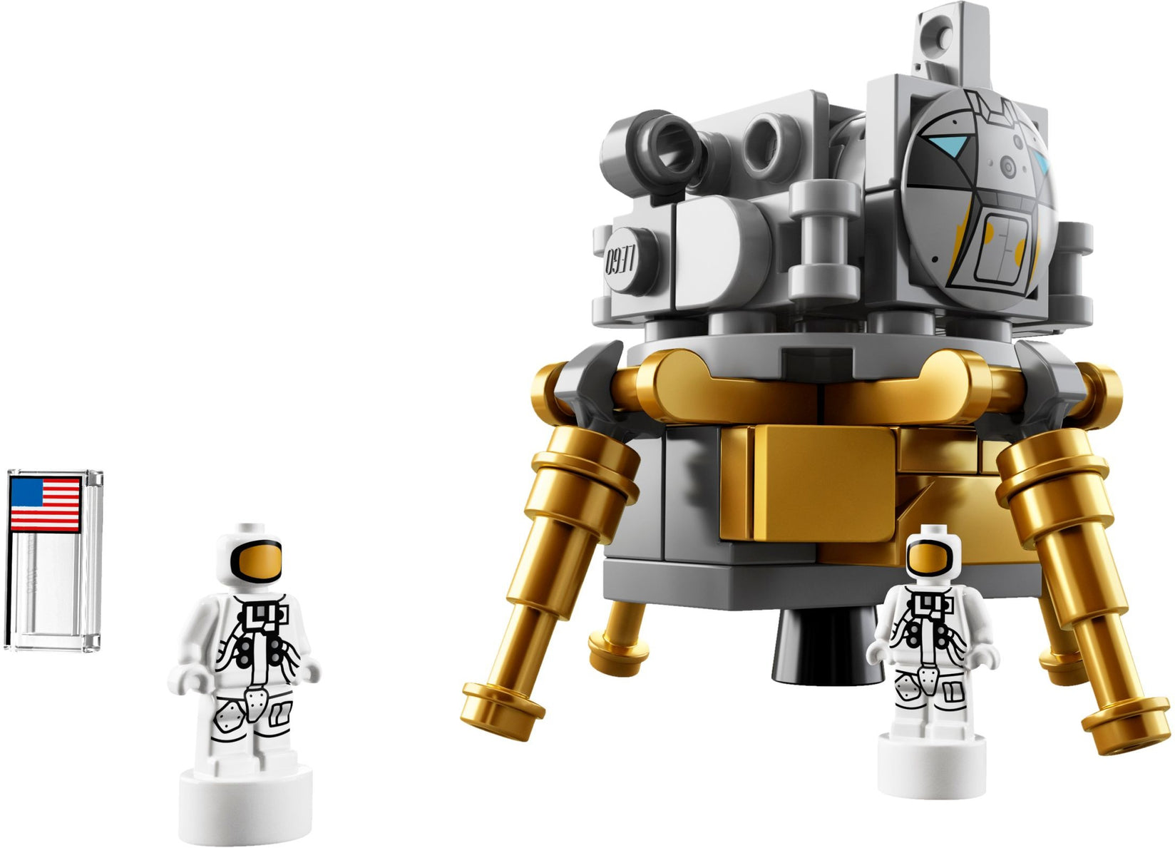LEGO NASA Apollo Saturn V 21309 Display Frames for Lego Minifigures