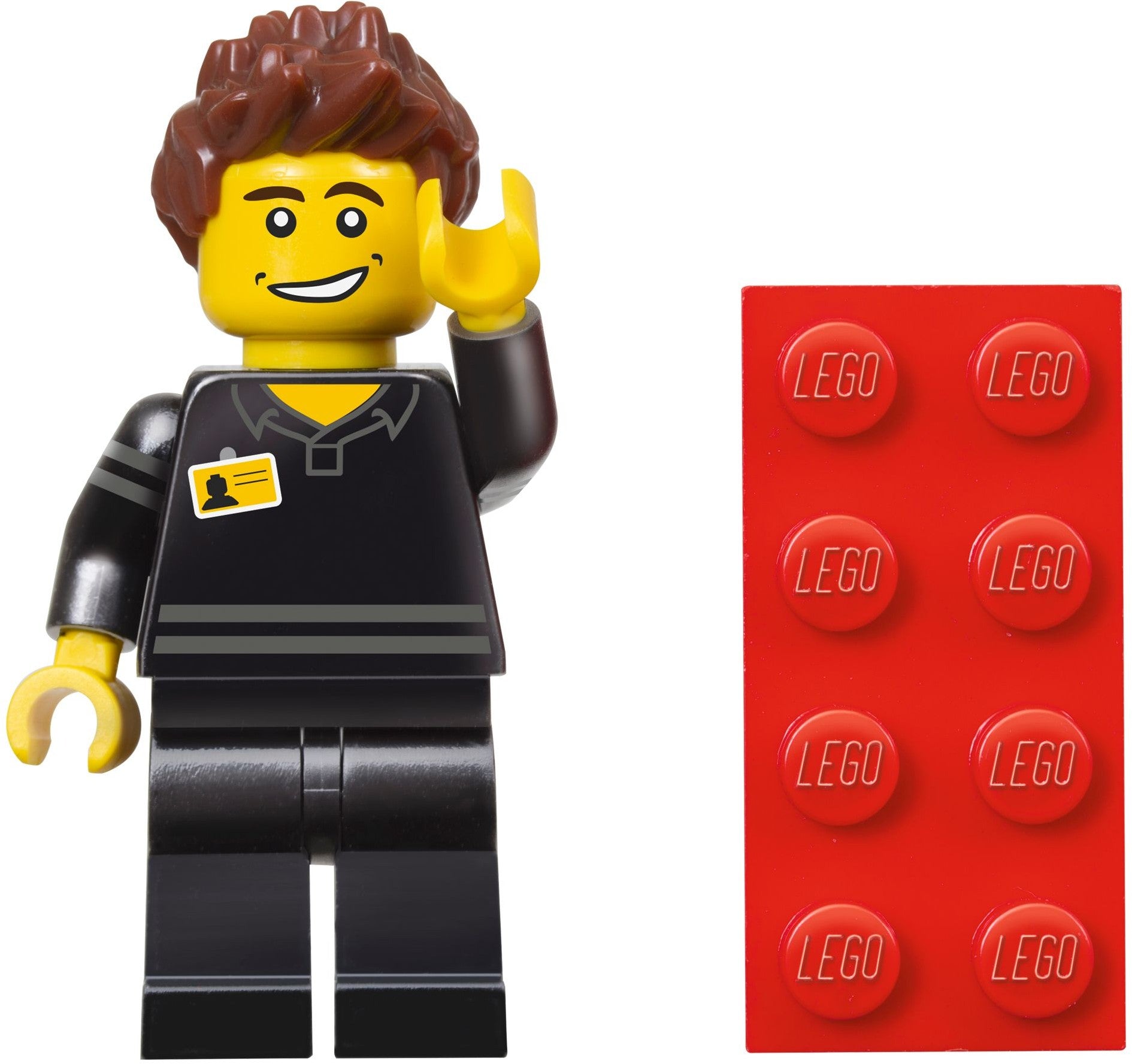 LEGO Store Employee Minifigure – Display Frames Lego Minifigures