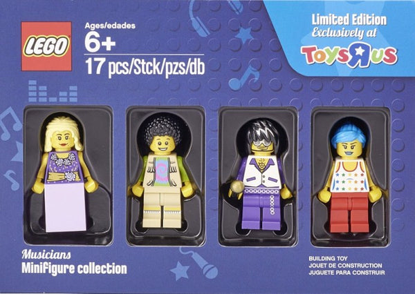 LEGO Musicians Minifigures Collection 5004421 Toys R Us Exclusive Display Frames for Lego Minifigures