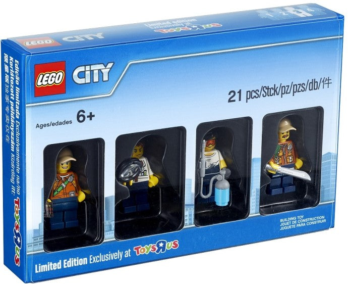 Igangværende Galaxy Temmelig LEGO City Jungle Minifigures Collection 5004940 Toys R Us – Display Frames  for Lego Minifigures