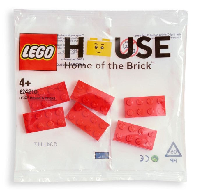 Lego 624210 Lego House 6 Bricks Exclusive