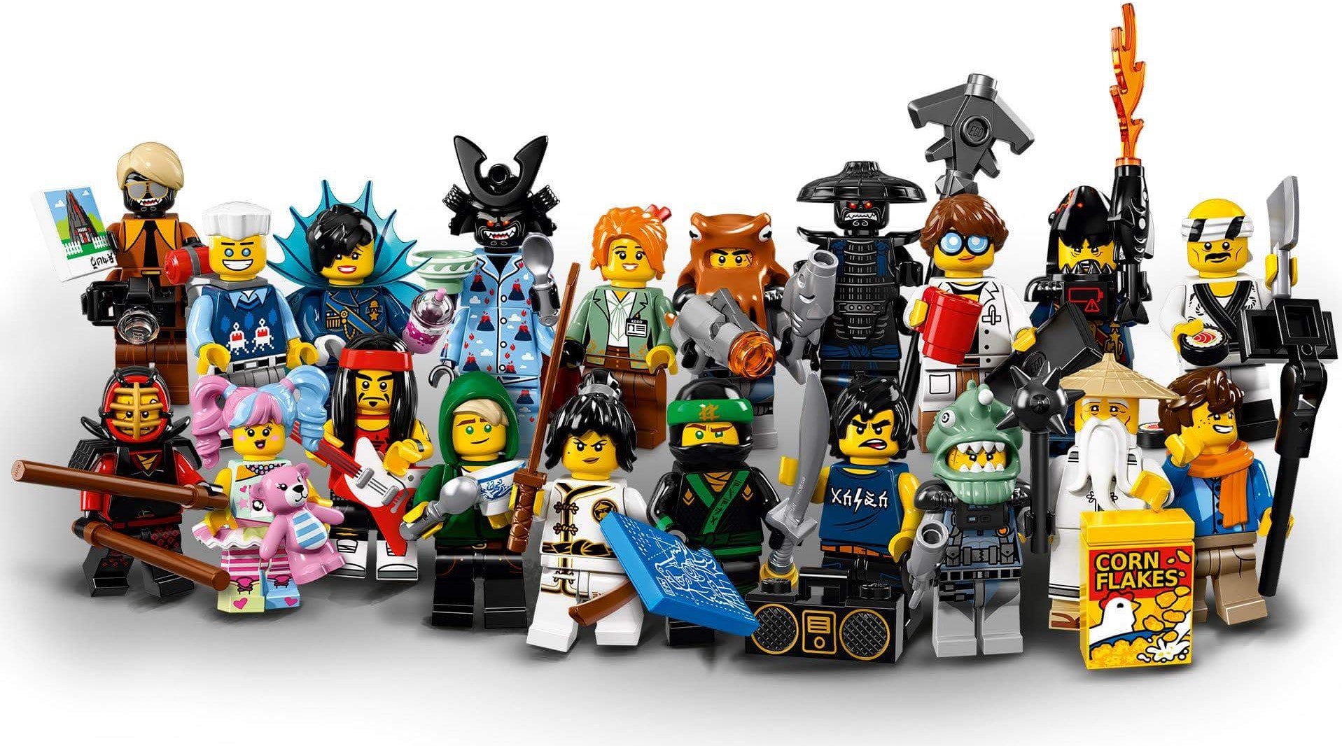 Every ninjago hot sale minifigure