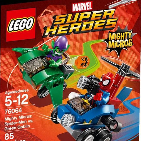 Lego Mighty Micros: Spider-Man vs. Green Goblin - 76064 – Display
