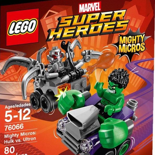Lego Mighty Micros: Hulk vs. Ultron - 76066
