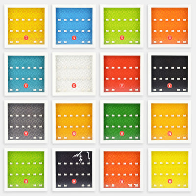 Complete Collection of Display Frames for Lego® Minifigures Series (Series 1 to 26)