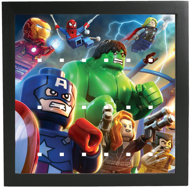 Lego Minifigures Display Frame Hulk  Lego Marvel Super Heroes Mini...