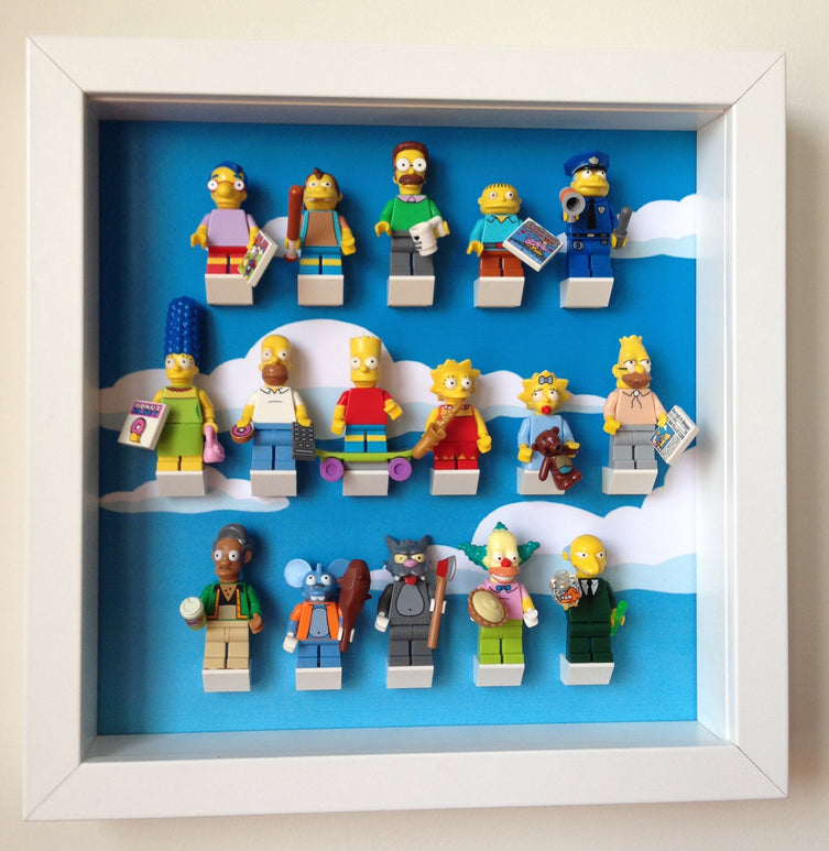 Display Frame for Simpsons Series 2 Minifigures – Display Frames for ...
