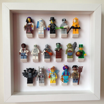 Custom Lego Minifigures small frame display - Lego Minifigures Display