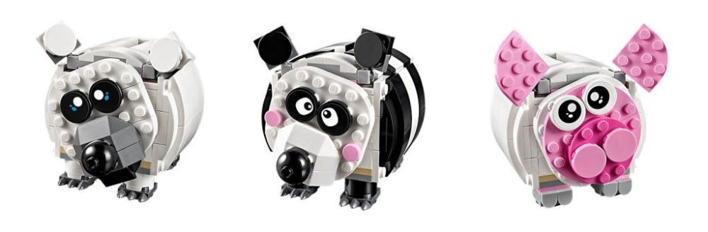 Lego 40251 Mini Piggy Bank Limited Edition Display Frames for