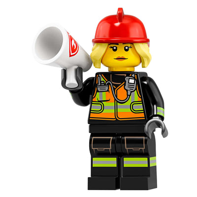Fire Fighter – Series 19 Lego Minifigure