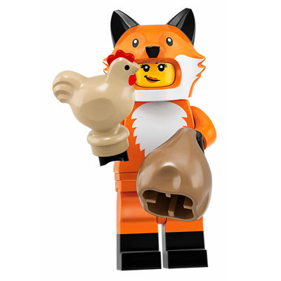 Fox Costume Girl – Series 19 Lego Minifigure