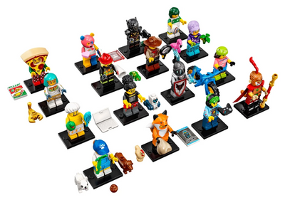 Series 19 Complete Collection 16 LEGO Minifigures 71025