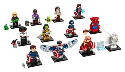 Lego Marvel Display Frames for Lego Minifigures