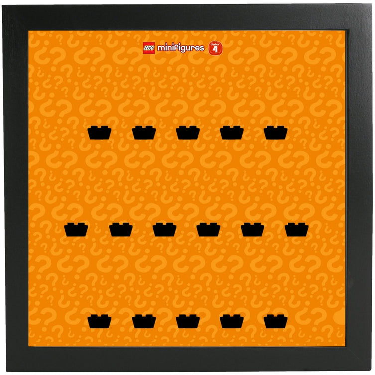 Lego Minifigures Display Frame  Lego Series 4 Minifigures 8804