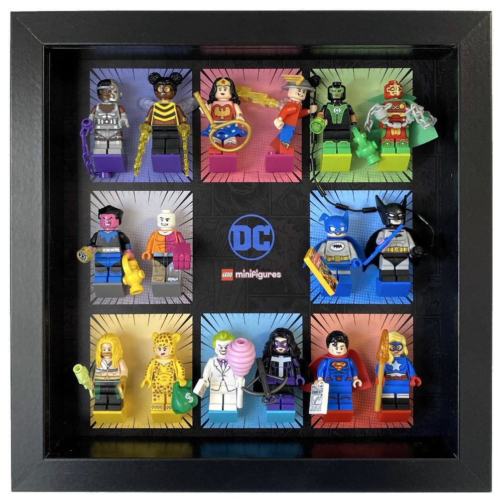 Display Frame for DC Comics Super Heroes Minifigures – Display Frames for  Lego Minifigures
