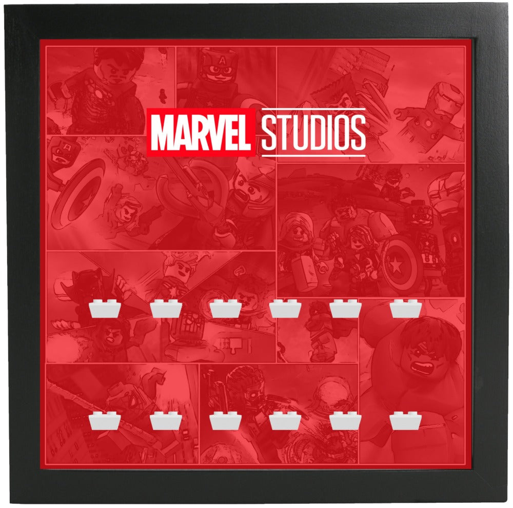 Marvel Rivel Frame Frame for Marvel Studios Minifigures – Display Frames for Lego Minifigures