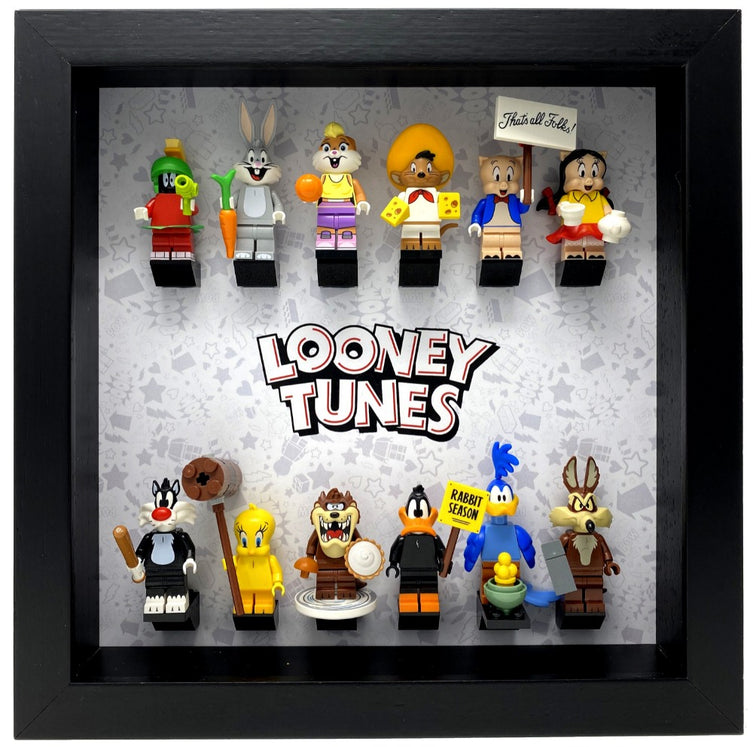 Lego Minifigures Display Frame  Lego Looney Tunes Minifigures Series