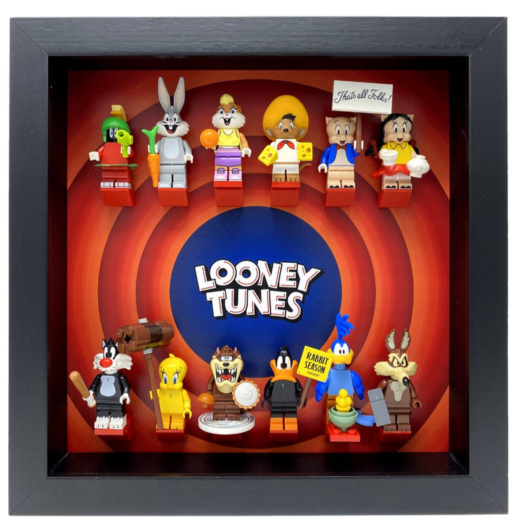 Lego Minifigures Display Frame  Lego Looney Tunes Minifigures