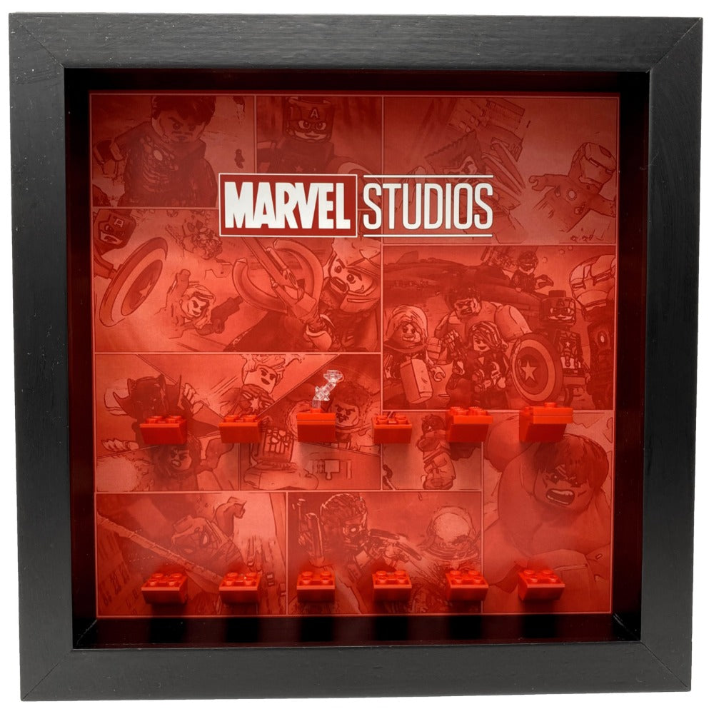 Marvel Rivel Frame Frame for Marvel Studios Minifigures – Display Frames for Lego Minifigures
