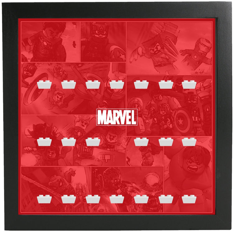 Lego Minifigures Display Frame  Lego Marvel Super Heroes Minifigures