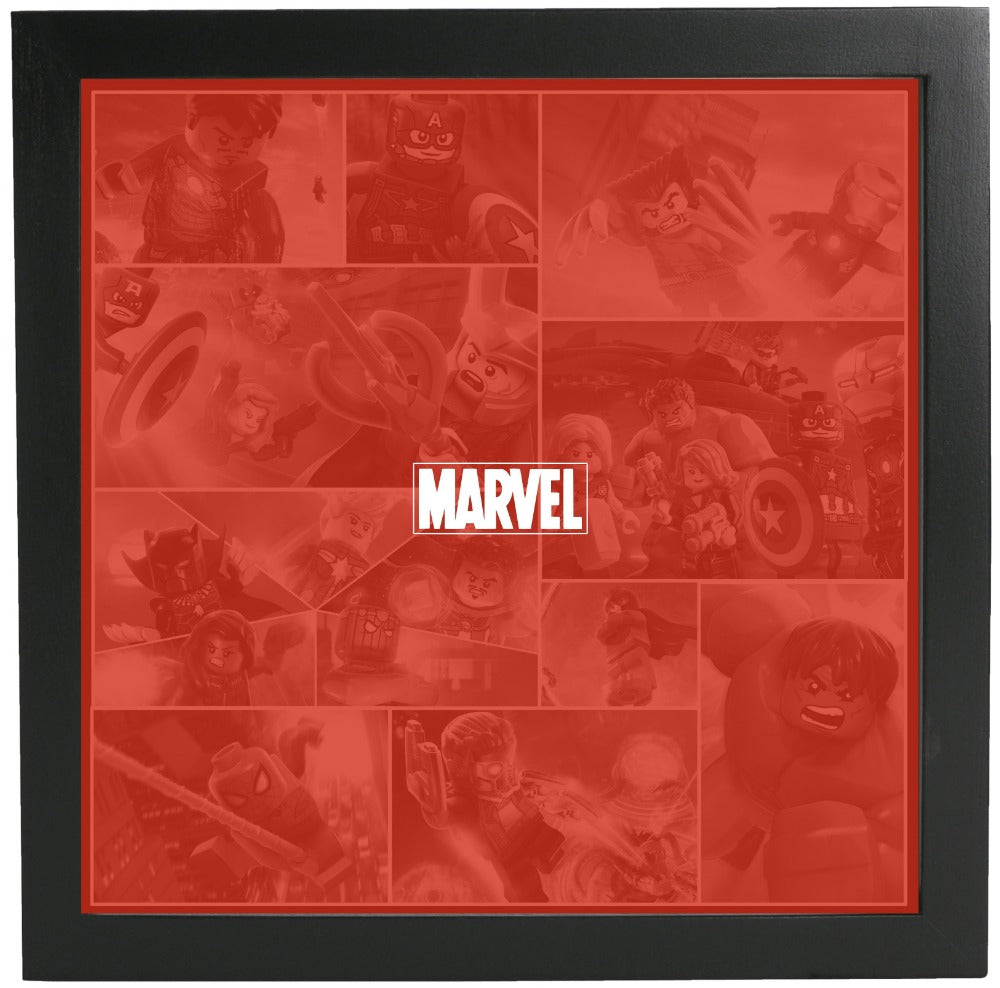 Marvel Rivel Frame Display Frame for Marvel Super Heroes Minifigures – Display Frames for ...