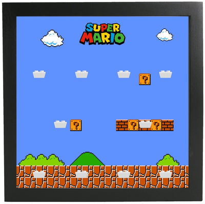 Frame for Lego® Super Mario Retro Minifigures Series