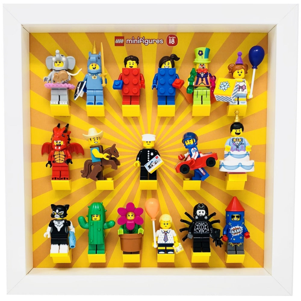 Frame for 18 Minifigures 71021 – Display Frames for Lego Minifigures