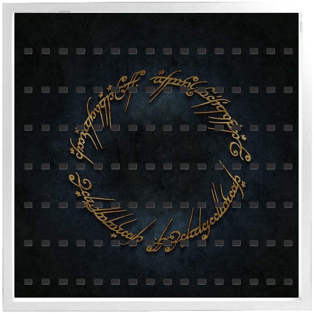 Lotr Frameborder The Lord of the Rings Large Display Frame for Minifigures – Display ...