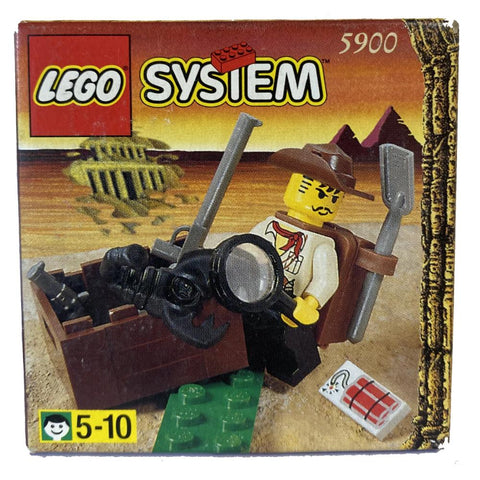Lego 5900 Adventurer Johnny Thunder Display Frames for Lego Minifigures
