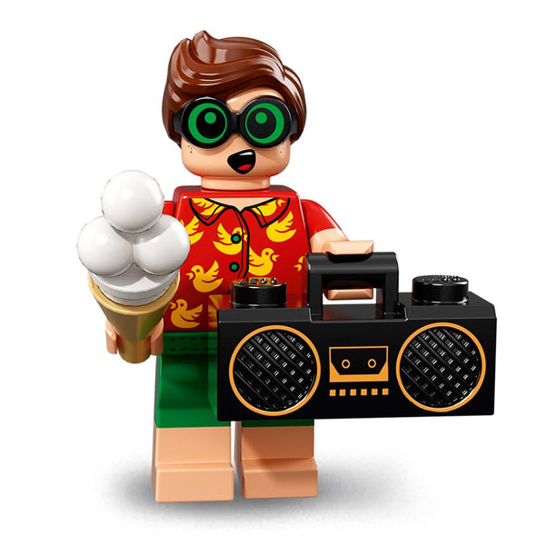 Vacation Robin The BATMAN Movie series 2 LEGO Minifigure Display Frames for Lego Minifigures
