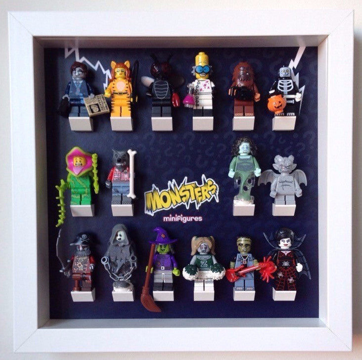 Mini Monster Frame Display Frame for Minifigures series 1 to 25 – Display Frames for Lego ...