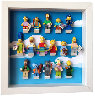 Frame for Lego® Simpsons series Minifigures