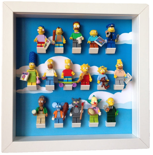 Display Frame for Simpsons series Minifigures – Display Frames for
