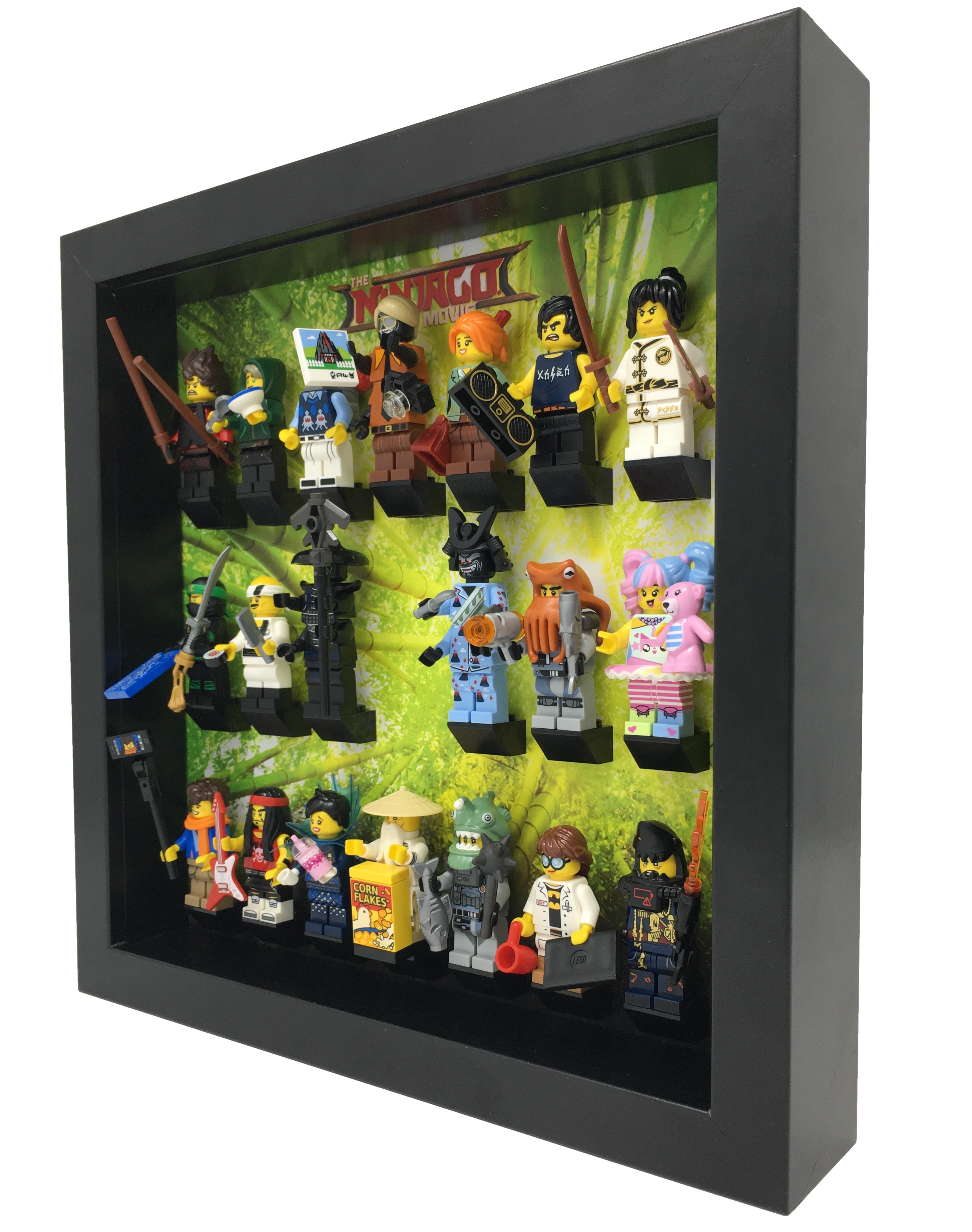 Lego Minifigures Display Frame The Lego Ninjago Movie Minifigures