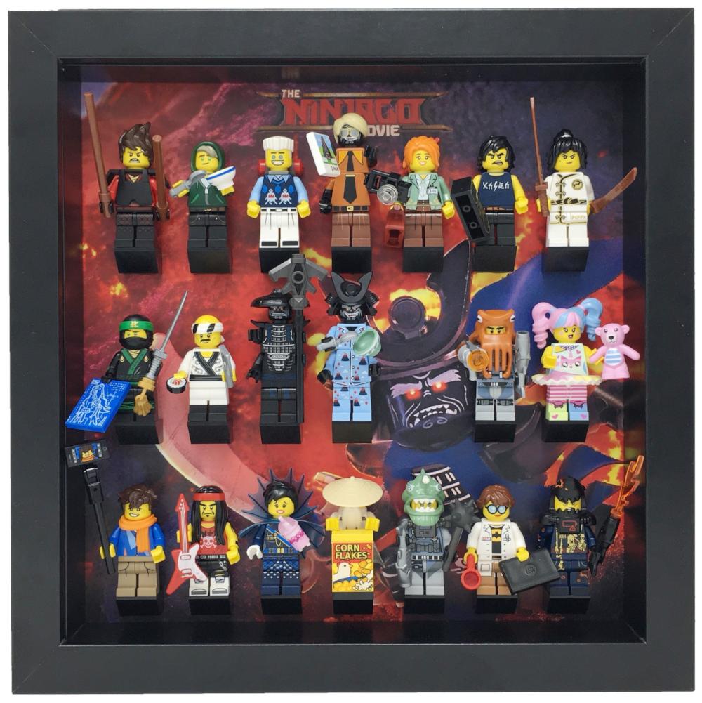 Volcano Garmadon Frame for The Ninjago Movie Minifigures – Display