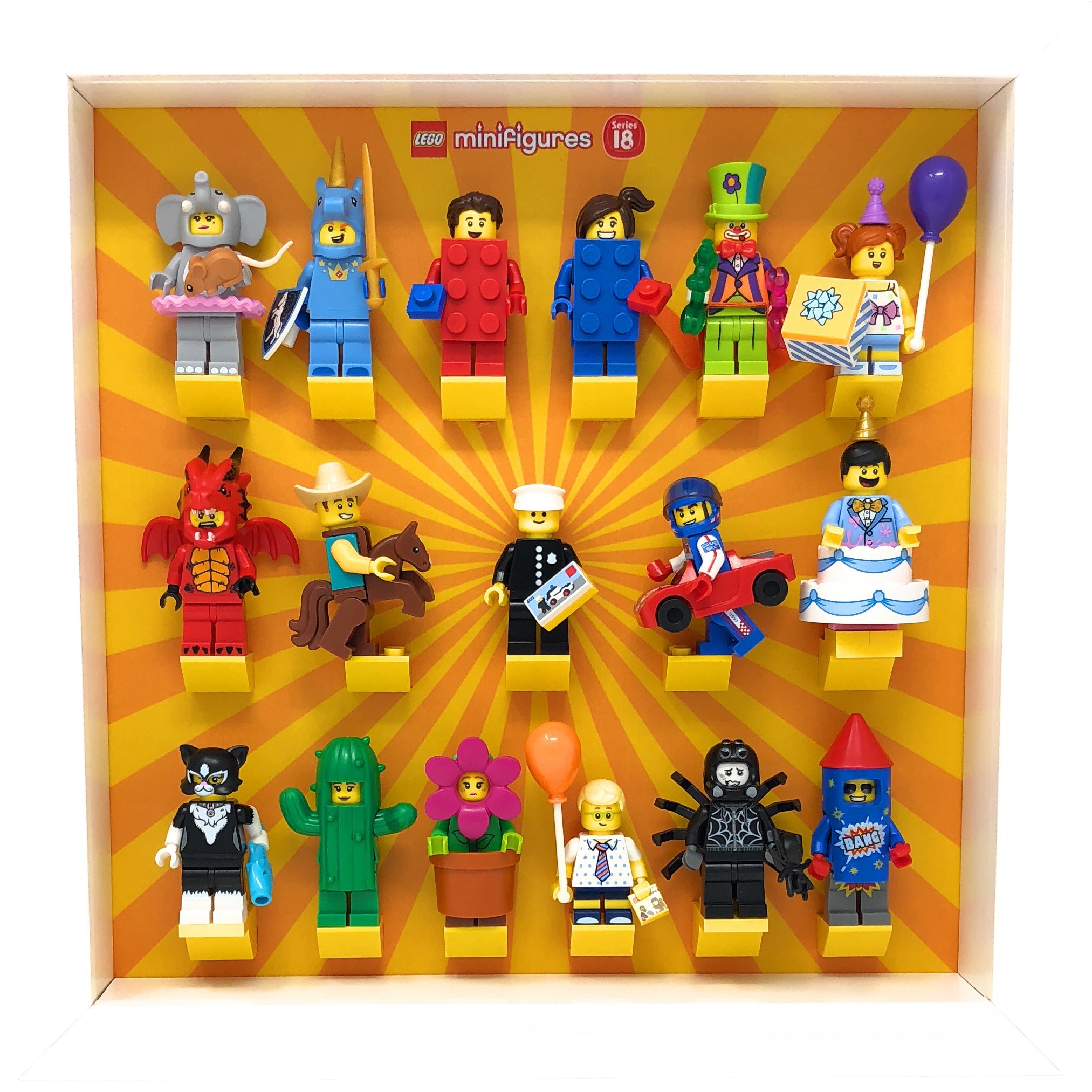 Complete Collection of Display Frames for Minifigures Series – Display ...