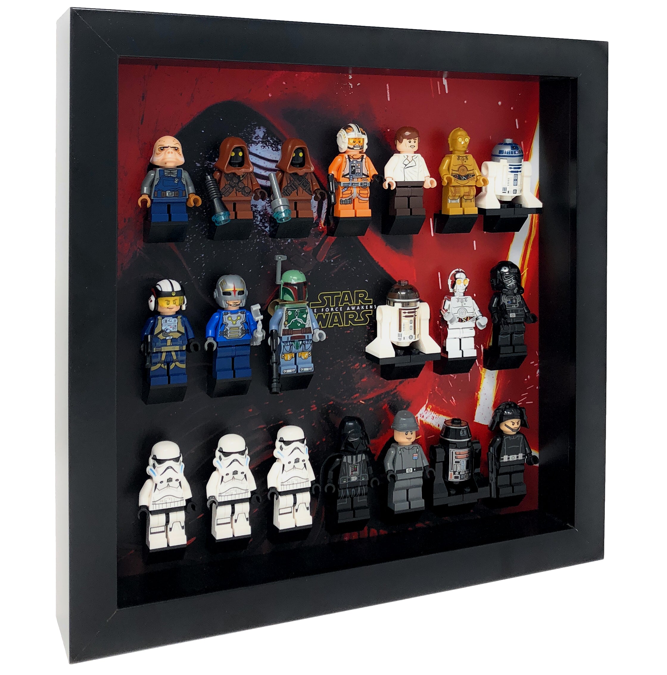 The Force Awakens Display Frame for Star Wars Minifigures