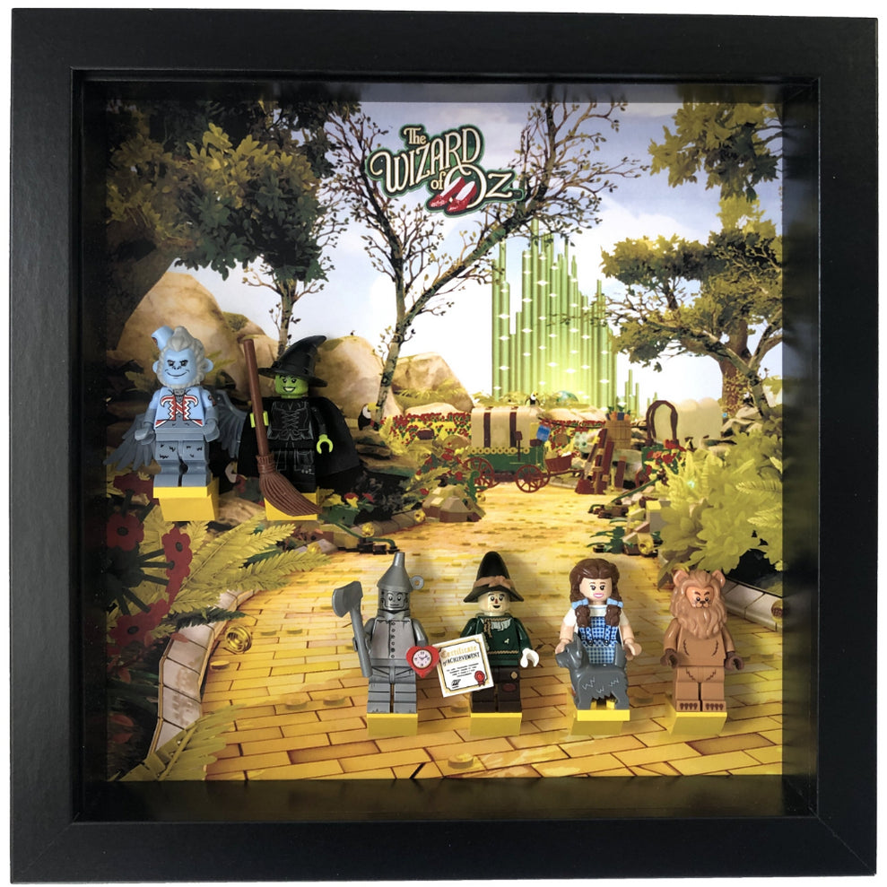 milits Examen album Besøg bedsteforældre Frame for The Wizard of Oz Minifigures – Display Frames for Lego Minifigures