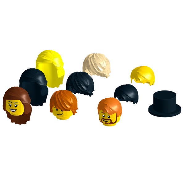Wedding Frame with Minifigures (Non-Binary) – Display Frames for Lego ...
