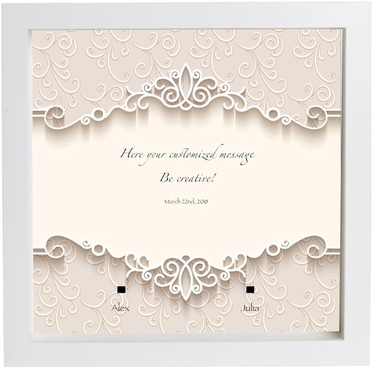 Lego Minifigures Display Frame Wedding Frame with Lego Minifigures...