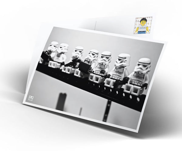 Free Postcard Display Frames for Lego Minifigures