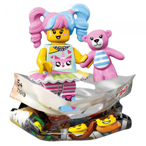 N POP Girl The LEGO NINJAGO Movie LEGO Minifigure Display Frames for Lego Minifigures