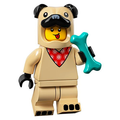 Pug Costume Guy – Series 21 Lego Minifigure